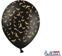 Ballons chauve-souris noir pastel 30cm 50pcs - (Fête, Ballons)