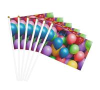 Ballons colorés bleu ciel imprimé drapeau léger festival drapeaux intérieur extérieur défilé fête événements