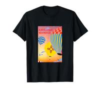 Ballons colorés dans Le Ciel du Nouveau-Mexique Albuquerque Voyage T-Shirt