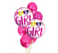 Ballons d'anniversaire Aga Girls 7pcs. 30-46cm