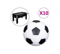 VidaXL Ballons de baby-foot 10 pcs 32 mm ABS