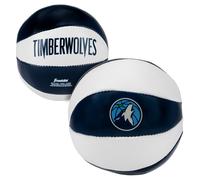 Ballons de basket Franklin Sports NBA Minnesota Timberwolves - Lot de 2 mini-ballons de basket souples pour enfants placer au-dessus de la port