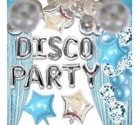 Ballons de fête disco Mamma Mia Décoration de fête Abba Décorations de fête Reine dansante Décorations de fête pour enterrement de vie de jeune fille des années 70