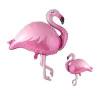 Ballons de Flamant, Ballons Flamingo Décoration, Ballon Aluminium Flamant, pour les Anniversaires Enfants, les Fêtes Hawaïennes et Thème Party