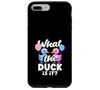 Ballons de Jeu de Mots « What The Duck is It » Coque pour iPhone 7 Plus/8 Plus