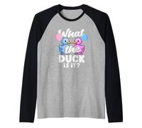 Ballons de Jeu de Mots « What The Duck is It » Manche Raglan
