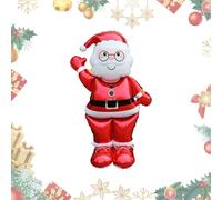 Ballons De Noël - Ballons en Folie Santa - Accessoires Photo Pour Fêtes Événements Famille École Célébrations à Thème Décoration Intérieure