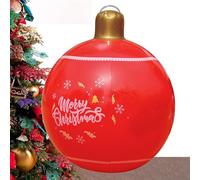 Ballons de Noël, grandes boules de Noël | Boules gonflables géantes Décorations de Noël réutilisables - Décoration extérieure gonflable de Noël, ornements de Noël pour la maison, jardi