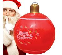 Ballons de Noël - Grandes boules de Noël - Décorations de Noël gonflables - Boules de Noël réutilisables - Décoration de Noël gonflable pour l'extérieur - Décoration de Noël pour la maison, G