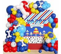 Ballons décoratifs pour anniversaire, arc, guirlandes, ballons en latex, ballons en aluminium, décorations de fête, accessoires de fête Pat' Patrouille