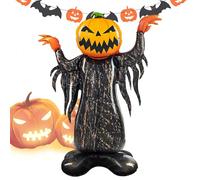 Ballons D'Halloween Effrayants - Ballon De Papier À Pâtisserie De | Les Étoiles Des Alumes En Forme De Montgolfière 18 Pouces | Décoration De Fête Festive Réutilisable Légère
