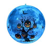 Ballons d'Halloween en forme de chauve-souris - Ballons gonflables en forme de citrouille d'Halloween pour extérieur | Boules d'Halloween gonflables résistantes à l'eau | Balle d'Halloween gonflable