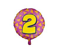 ballons en aluminium Happy 2 ans