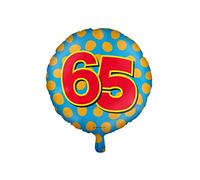 ballons en aluminium Happy 65 ans