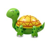 Ballons en forme d'animaux, animez la fête d'anniversaire de votre enfant avec des ballons en forme de tortue 4D bien conçus - Jolies décorations gonflables en forme de tortue en aluminium 4D