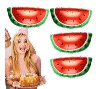 Ballons en forme de fruits - Ballons en aluminium - Accessoires photo de fête d'été, décoration alimentaire et végétale pour anniversaire, révélation du sexe, fournitures de mariage