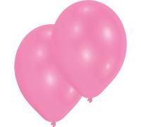 Ballons en latex rose 10pcs 27,5 cm - Amscan