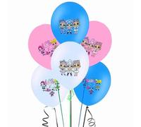 Ballons en latex surprise pour fête d'anniversaire d'enfant Motif poupée LOL 30,5 cm