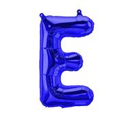 Ballons en Plastique Lettres Bleues - 40/80/100 cm pour Anniversaire Mariage Fête Décoration Joyeux Anniversaire JGA Cadeau Ballon de Fin d'études Ballon géant ABI Grand XXL Petit garçons 40 cm - E