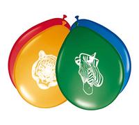 Ballons Fête Safari - 8 pièces