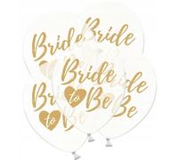 Ballons « Future mariée » pour enterrement de vie de garçon, 30 cm, lot de 5.