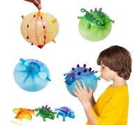 Ballons Gonflables Pour Enfants, 1 Pièce, Animaux Gonflables Amusants, Dinosaures, Nouveaux Jouets, Soulagement De L'anxiété Et Du Stress, Balle À Presser, Cadeau