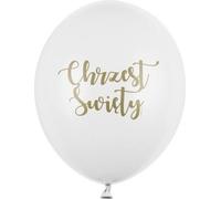 Ballons Heilige Taufe Pastell 30cm 6 Stück (Party - Ballons)
