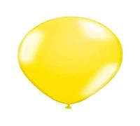 Ballons Jaune Métallique 30cm - 50 pièces