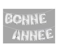 ballons lettres bonne année argent 36cm - hobi ba3017ar Gris G