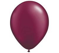 Ballons Métalliques Bordeaux - 10 pièces
