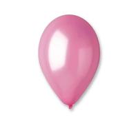 Ballons métalliques roses 33cm 50pcs