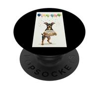 Ballons Miniatures pour gâteau d'anniversaire Motif Chien PopSockets PopGrip Adhésif
