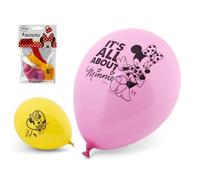 Ballons - Minnie - Lot de 5 - 23 cm - Colorés - Sous licence officielle