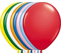 Ballons Multicolore 23cm - 50 pièces