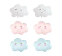Ballons Nuage 6Pcs, Ballons Bébé, Ballon Bébé, Ballons Baby Shower, Décoration Nuage, Ballons Aluminium, Baby Shower Ballon, Ensemble De Décoration Anniversaire Bébé