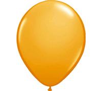 Ballons Orange 30cm - 100 pièces