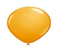 Ballons Orange Métallique 30cm - 100 pièces