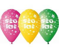 Ballons Premium Happy Birthday 12"/5 pièces