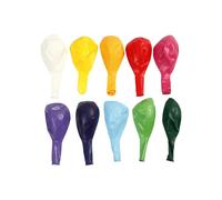 Ballons ronds en caoutchouc naturel, de couleur unie. Adaptés pour l'hélium et restent gonflés pendant env. 4 heures. réf 59173