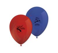 Ballons Spiderman (x8) - Spiderman - Paquet de 8 ballons - Ballon classique - Ballon hélium - Pompe à pied