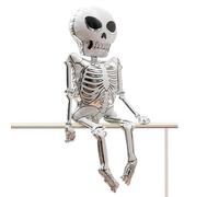 Ballons Squelettes D'Halloween - Décoration 3D Gonflable, Accessoires En Feuille Géante | Matériau De Haute Qualité, Fournitures De Fête Effrayantes Pour Intérieur, Extérieur, Cour, Maison Hantée, Évé