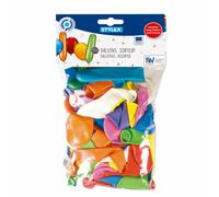Ballons Stylex, sac de 100 - diverses couleurs et formes