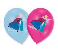 Disney Ballons surgelés filles 23 cm bleu clair/rose 6 pièces Roze