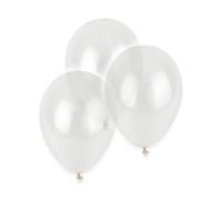 Ballons transparents - GLOBOLANDIA - 28 cm - Ballon classique - Hélium - Pompe à pied