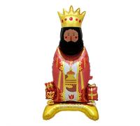 Ballons Trois Rois, en forme de Roi Debout, Trois Rois Mages, Grands Rois Mages, B-alloons en aluminium pour la fête des enfants, Noël, intérieur, extérieur, cour, jardin