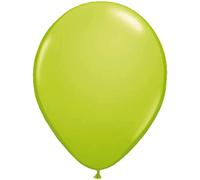 Ballons Vert Pomme Métallique 30cm - 50 pièces