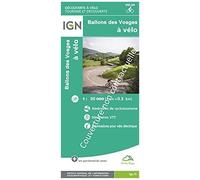 IGN – Carte vélo – Ballons des Vosges à vélo – Échelle 1:100 000