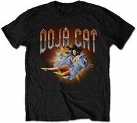 balloo Doja Cat 'Planet Her Space' (Black) T-Shirt - New & Official! Manches Courtes(Small)