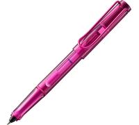 Balloon 311 Stylo Roller Entièrement Transparent De Couleur Rose Avec Poignée Distinctive Et Clip En Métal Revêtu Par Pulvérisation - Avec Cartouche Pour Stylo Roller - Largeur De Trait B