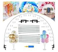 Balloon Arch Kit,Balloon Arch,kit d'arche de ballon avec support, Kit d'arche de Ballon Semi-Circulaire,Arche de table Pour Décorati